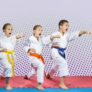 Martial Arts Lessons for Kids in Shawnee KS - Punching Focus Kids Sync